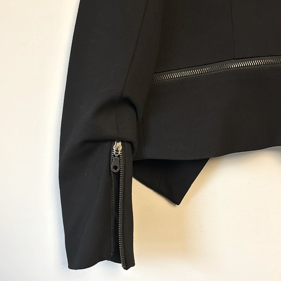 Cropped black Philosophy jacket in size M - Picture 4 of 4